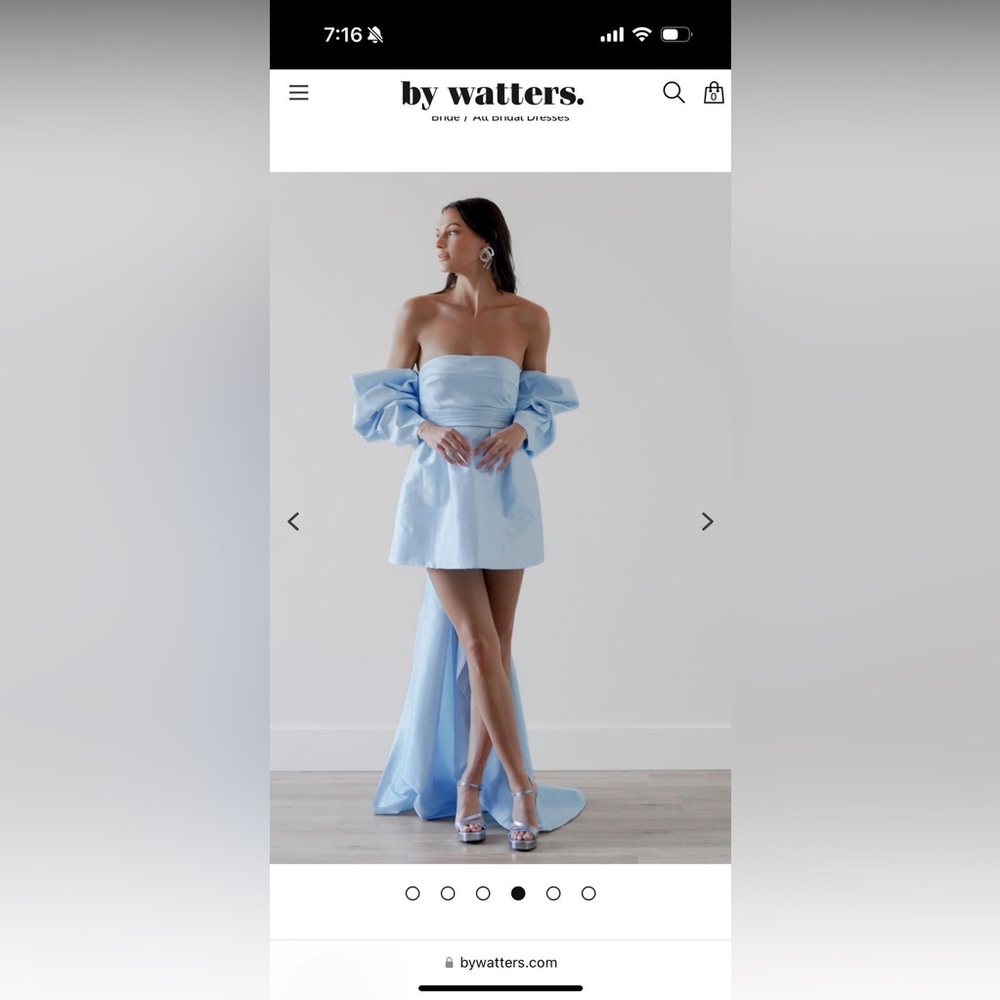 By Watters Trifle dress - something blue